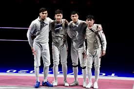 四個奧 運 比賽項目 的 場 景。 Czhs9an Ez9urm