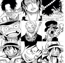 ace sabo luffy one piece comic one piece anime one piece ace