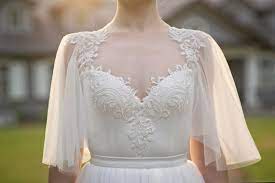 Only 3 available and it's in 6 people's carts. Grace Flutter Sleeve Bridal Top Bridal Bodysuit Ivory Etsy