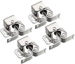 Find cabinet door latch manufacturers from china. 4 X Roller Catch Cabinet Cabinet Door Latch Twin Double Catch Caravan Boat Amazon De Baumarkt