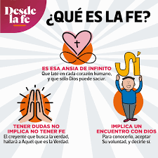 Y para ti, ¿qué es la fe? Conoce más haciendo clic en el link ?  http://bit.ly/2ndiwdJ