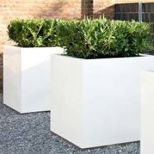 Pot Cubique Resine Arbuste En Pot Bac A Fleurs Jardins