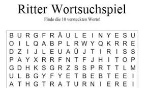 Sowohl der beginn als auch das ende des mittelalters sind gegenstand der wissenschaftlichen diskussion und werden recht unterschiedlich angesetzt. Wortsuchspiel Ritter Burgen Suchratsel Fur Kinder Wortsuchspiele Such Spiele Ritter