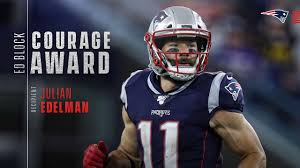 That was a vintage new england option route, once mastered by troy brown and passed down to wes welker and now edelman, the kind of play that. Julian Edelman Named New England Patriots 2019 Ed Block Courage Award Winner