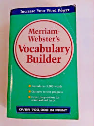 Merriam Webster S Vocabulary Builder Great Little Book Vocabulary Builder Vocabulary Little Books