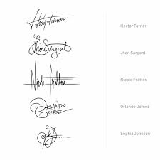 Your signature should be a reflection of your personality. Set Of 5 Handwritten Monoline Signatures Wettbewerb In Der Kategorie Sonstige Kunst Illustration 99designs