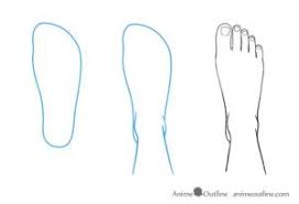 How to draw anime and manga feet from different views animeoutline. Anime Feet Drawing In Top View Feet Drawing Drawings Drawing Illustrations