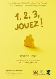 Photo 1 2 3 jouez ! : Jeu de societe a Forbach