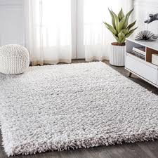 Nuloom tajt03 handwoven rigo jute rug 9' x 12' oval natural. Aydin Solid Plush Shag Area Rug Overstock 28415818