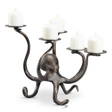 Candle holder only, candles or other accessories demo in the picture is not included. Octopus Pillar Candle Holder 51116 The Home Depot