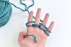 I decided to look back to childhood crafts for inspiration for this video. Finger Knitted Shamrock Banner Handmade Charlotte