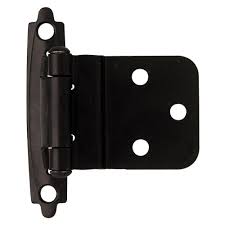 3 8 In Flat Black Self Closing Inset Hinge 1 Pair Home Depot Inset Hinges Liberty Hardware Cabinet Accessories