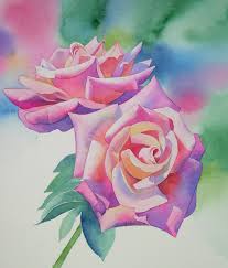 In today's tutorial i'm sharing three different styles of watercolor roses; Watercolor Rose Painting Tutorial Step By Step