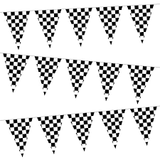 350 x 350 jpeg 53 кб. Buy Jinsey 100ft Black And White Checkered Racing Flags Nascar Racing Pennant Flag Banners For Kids Party Online In Mauritius B07d4frv8h