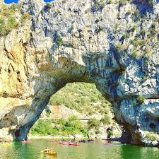 Arche Vallon Pont D Arc City Photo Natural Landmarks Aerial