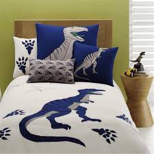 Auvoau Children Cotton Duvet Cover Set Bedding Boy Cartoon Dinosaur 4pc Queen White Amazon Ca Home Boys Bedding Sets Dinosaur Bed Set Dinosaur Bedding Set