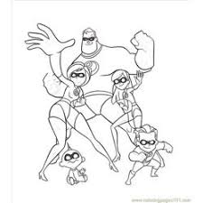 Elastigirl helen parr, known as elastigirl in the golden age of superheroism, is a resourceful and dexterous superhero. The Incredibles Coloring Pages For Kids Printable Free Download Coloringpages101 Com