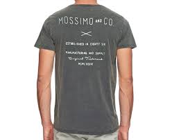 Mossimo Mens Irving Arc Tee Black Catch Co Nz