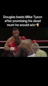 He promised his mum he would beat Mike Tyson
