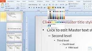 To the right of color, click the box and pick a color. How To Change Default Font Color In A Powerpoint Presentation Template