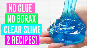 Our elmer's clear glue slime recipe is amazingly easy, and it's the perfect chemistry and science demonstration the kids love. No Glue Slime Recipes Best Recipes Around The World Slime No Glue Diy Clear Slime Easy Slime