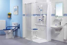 Disabled Showers Easy Access Showers For The Disabled Handicap Bathroom Design Senior Bathroom Design Bathroom Design