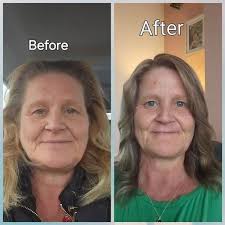 Before and after what you all think be honest please I'm so nervous of my  children seeing it 🤔 I've always been bleach blonde. 😍