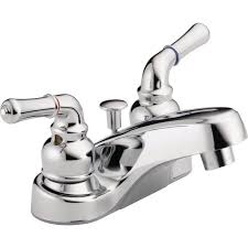 It's a product that you are most likely going to use every single day, so you want to be sure you're getting one that works well. Peerless Choice Centerset Two Handle Bathroom Faucet In Chrome Walmart Com Walmart Com