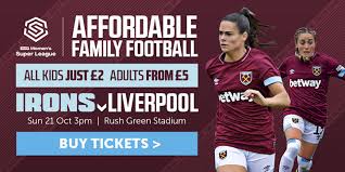 W l w d d. Affordable Family Fun At West Ham Vs Liverpool West Ham United