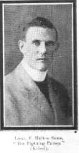 Lieutenant Fred Sams, `The Fighting Parson'