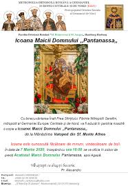 Regula după care se calculează ziua exactă a fost stabilită la sinodul ecumenic de la niceea, în 325. Icoana Maicii Domnului Parohia OrtodoxÄ RomanÄ Sf Brancoveni Èi Sf Ansgar Hamburg Harburg
