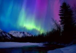 Any how, i hope you enjoy learning how to paint the northern lights! Northern Lights Painting By Shere Crossman