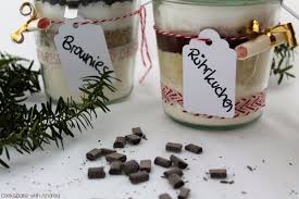 Weihnachtliche backmischung im glas zum verschenken an weihnachten: 4 Backmischungen Im Glas Last Minute Geschenkidee C B With Andrea