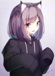 Anime is so popular that it became fashion and. Kawaii Girl Wearing Hoodie Novocom Top