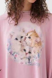 Kitten | dream interpretation for kitten: Lazy Oaf Dreaming Of Kittens Sweater Dress Shopperboard