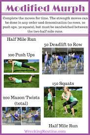 Do you think you could beat 39:20? Modified Murph Full Body Workout Fitness Body Murph Workout Full Body Workout