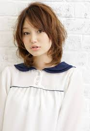 The short running shifted bangs can be good for a change Cute Short Japanese Haircut 2012 Hairstyles Weekly