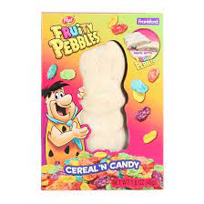 One theory of the easter bunny's origins is that it stemmed from early pagan celebrations around the vernal equinox, says time. Fruity Pebbles White Chocolate Bunny 1 6oz Let Go Have Fun
