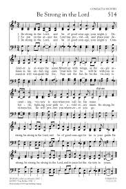 Free sheet music, hymn, piano. Be Strong In The Lord Lyrics And Chords Lyricswalls