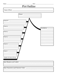 story plot outline worksheet