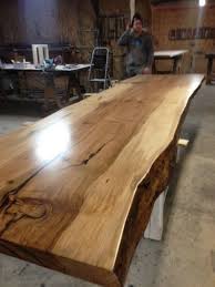 Live Edge Harvest Tables Tree Green Team Collingwood Ontario Live Edge Dining Table Slab Dining Tables Live Edge Table