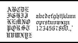 Rinse and pat the nibs dry. Gothic Calligraphy Step By Step Old English Calligraphy Youtube