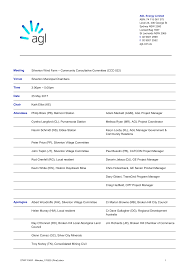 Meeting Silverton Wind Farm