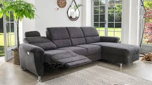 Damit verleihen sie in nur einer minute ihrem ecksofa schutz und einen neuen fantastischen look. Ecksofa Parole Sofa Anthrazit Mit Elektr Relaxfunktion 292x165