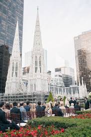 Elegant Manhattan Rooftop Garden Wedding With Images Rooftop Wedding Manhattan Wedding Scenic Wedding
