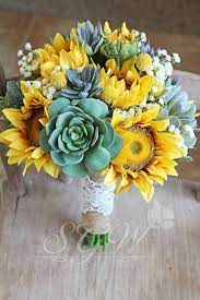 Check spelling or type a new query. Sunflowers Bouquet Succulent Bouquet Rustic Burlap And Etsy Sunflower Wedding Bouquet Flower Bouquet Wedding Beach Wedding Flowers
