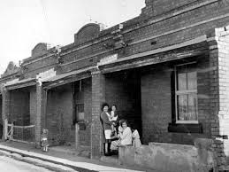 July 1964 These Are The Kinds Of Houses That The Large Housing Commission Flats In Carlton Replaced Picture Melbourne Melbourne Australia Australia History