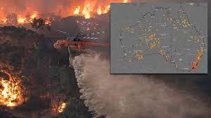 Bei dem feuer in der region antalya gab es drei tote, . Australien Karte Zeigt Feuer Auf Einen Blick Tausende Menschen Eingeschlossen Stern De