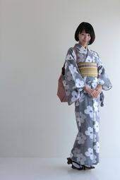 久留米絣 反物 sou souオリジナル久留米絣の反物 伝統的な服 着物 夏の着物