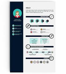 Infographic resume template vector (ai). 15 Infographic Resume Templates Examples Builder